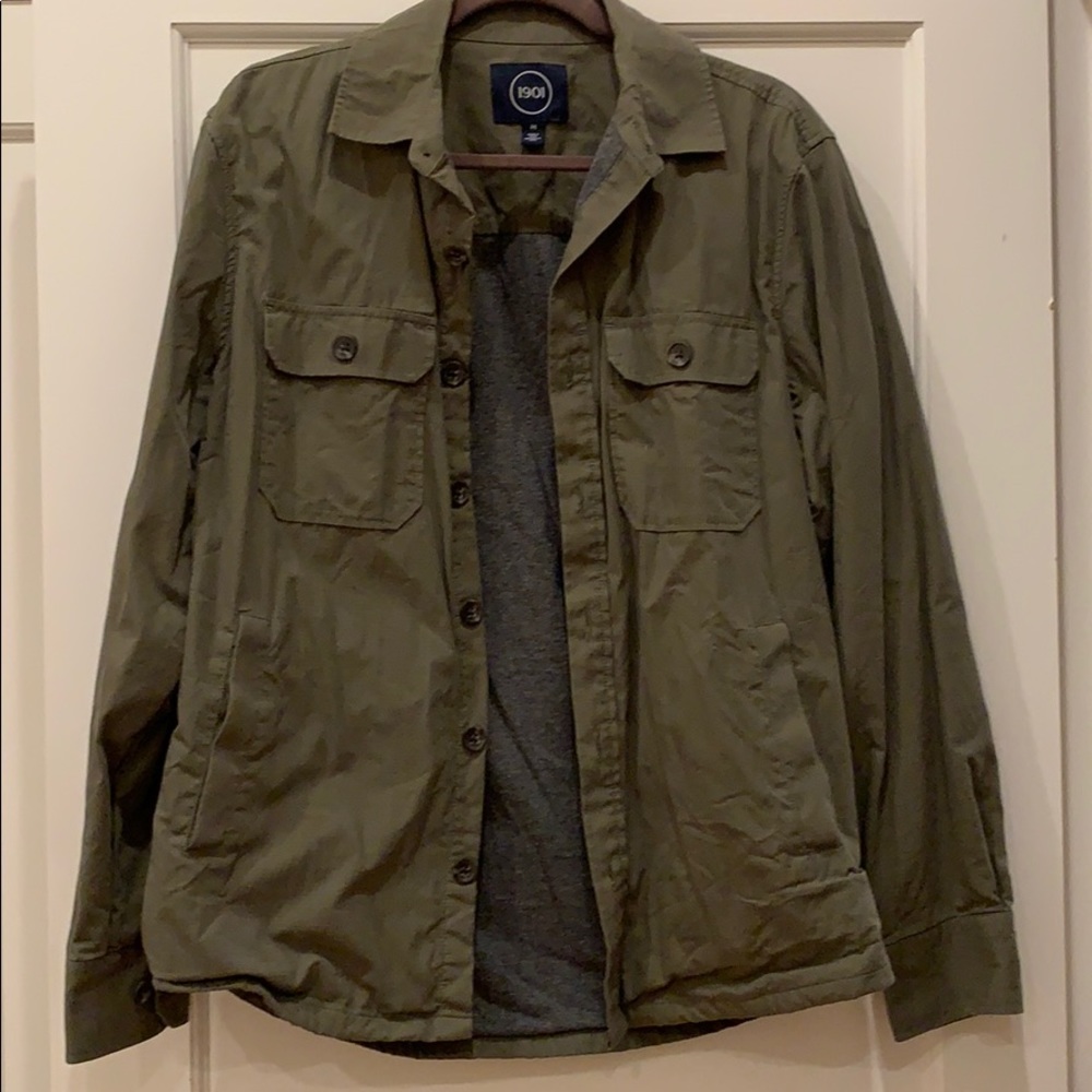 1901 Green Shirt Jacket